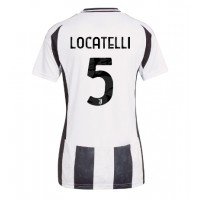 Juventus Manuel Locatelli #5 Hjemmebanetrøje Dame 2024-25 Kortærmet